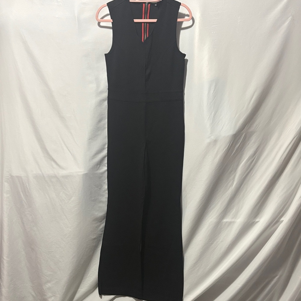 Buffalo David Bitton Sleek Black Sleeveless Jumpsuit SM80